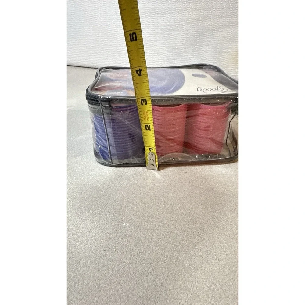 Goody Self Holding Rollers 31 Rollers Multi Size Clear Zipper Case Create Volume